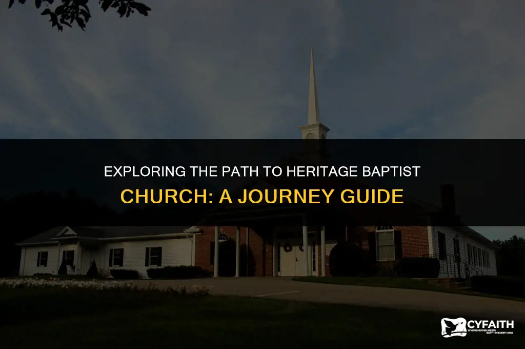 how far to heritage baptist church from my location