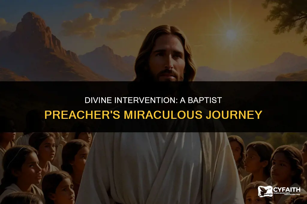 how god saved a baptist preacher