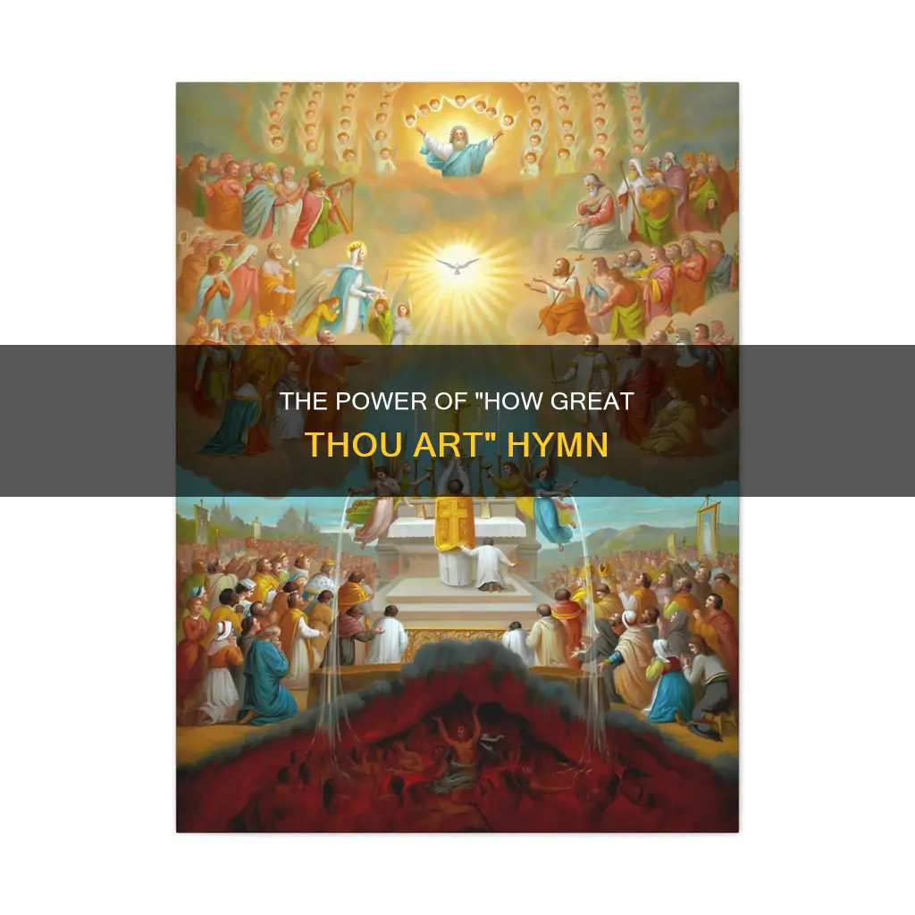 how great thou art catholic hymn
