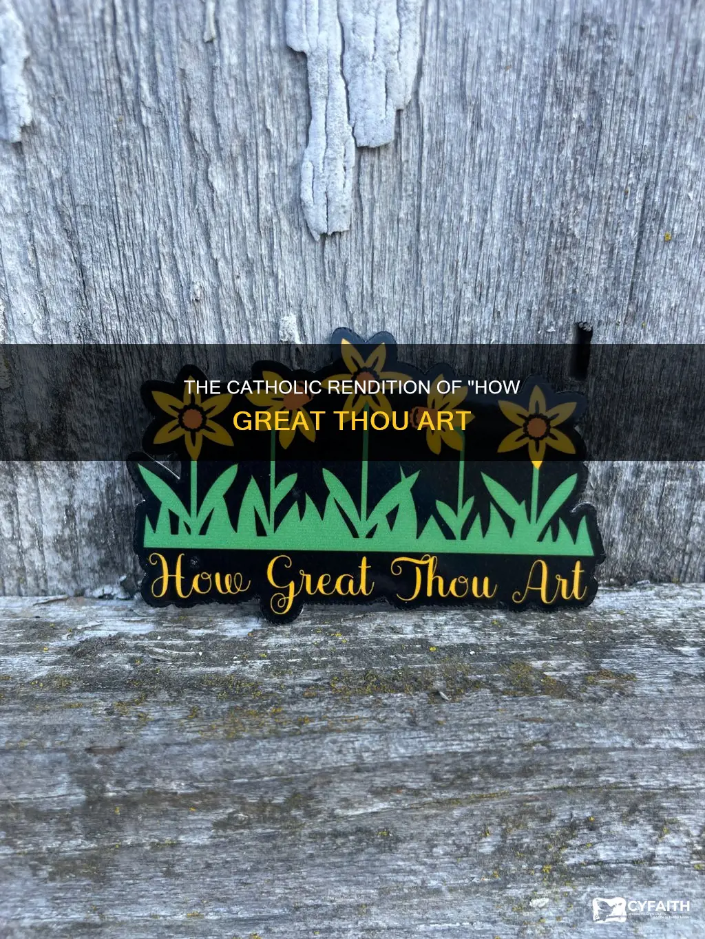 how great thou art catholic version