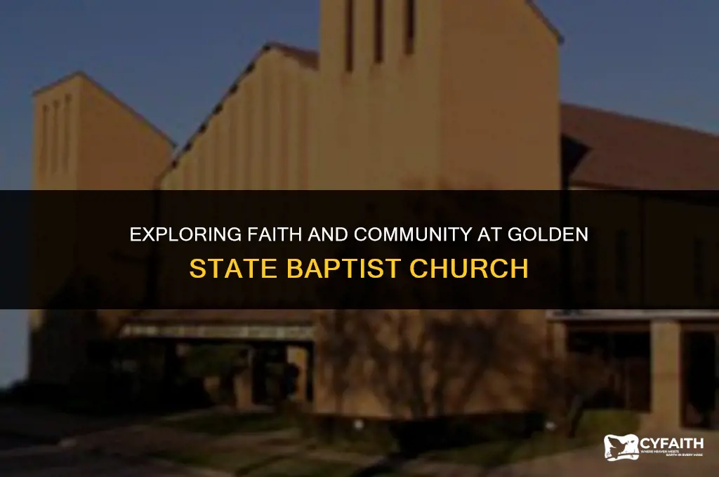 how great thou art golden state baptist church