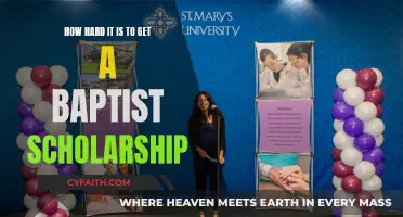 Securing a Baptist Scholarship: A Challenging Path for Students