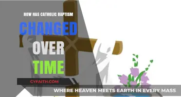 Baptism Evolution: Catholic Rituals Transform Through Time