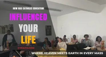 Catholic Education: Shaping My Life's Journey