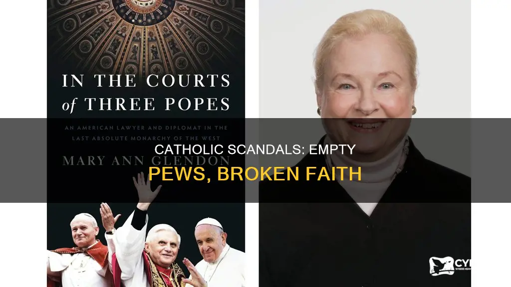 how has catholic scandals affected attendence
