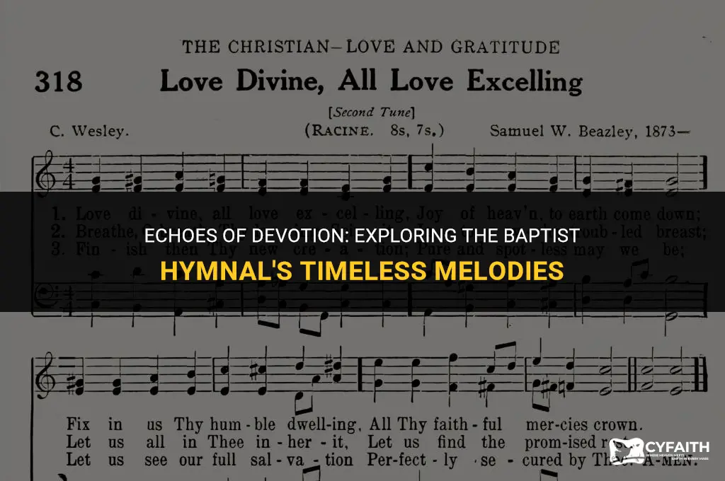 how i love you baptist hymnal