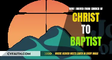From Church of Christ to Baptist: My Journey of Faith