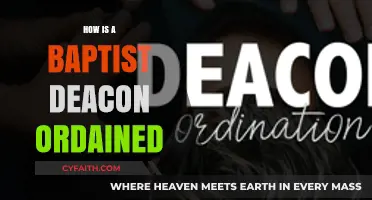 Understanding the Ordination Process of a Baptist Deacon