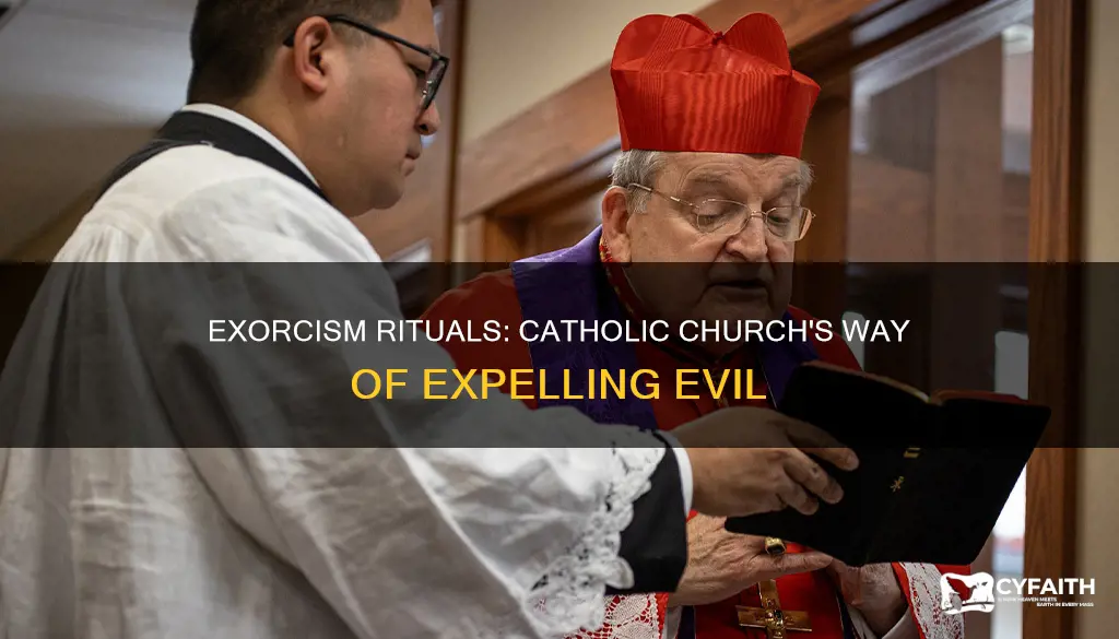 how is a catholic exorcism performed