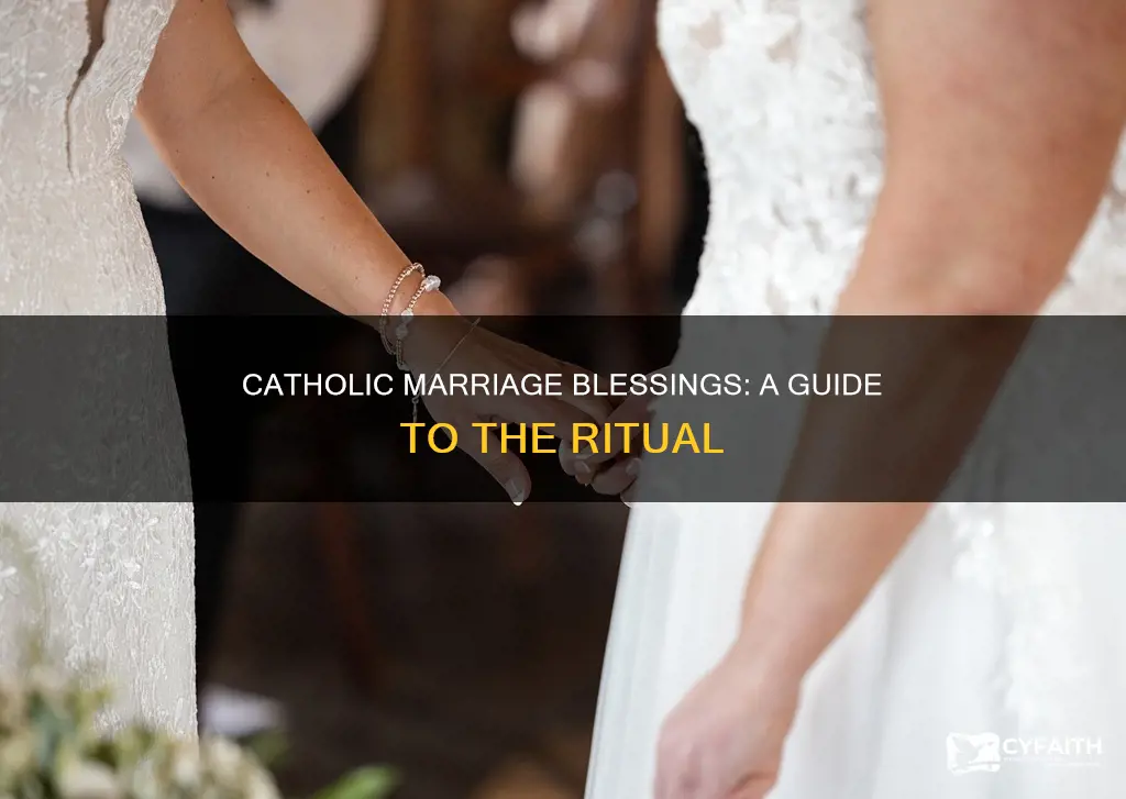 how is a catholic marriage blessing performed