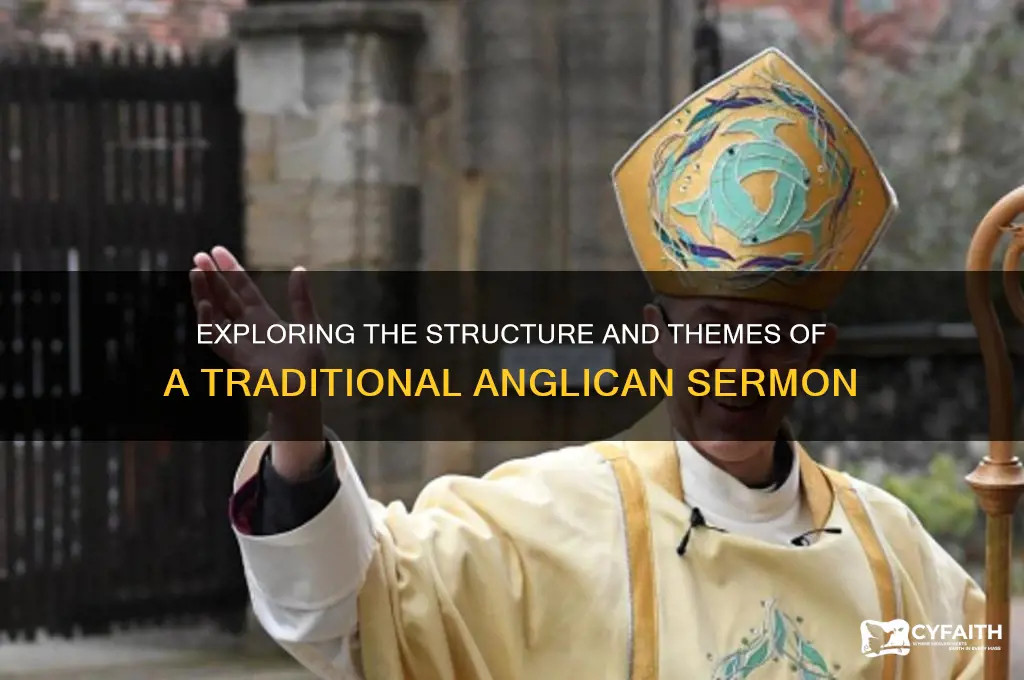how is a typical anglican sermon