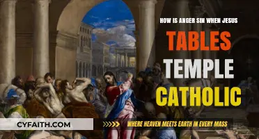 Jesus' Temple Cleansing: Understanding Anger's Sin in Catholic Perspective