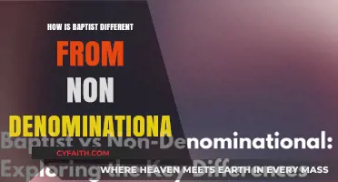 Exploring Faith: Baptist vs. Non-Denominational - Key Differences