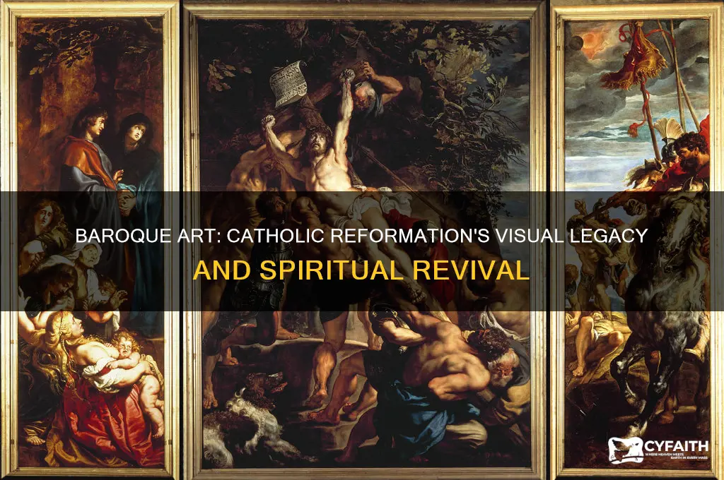 how is baroque art a reflection of the catholic reformation