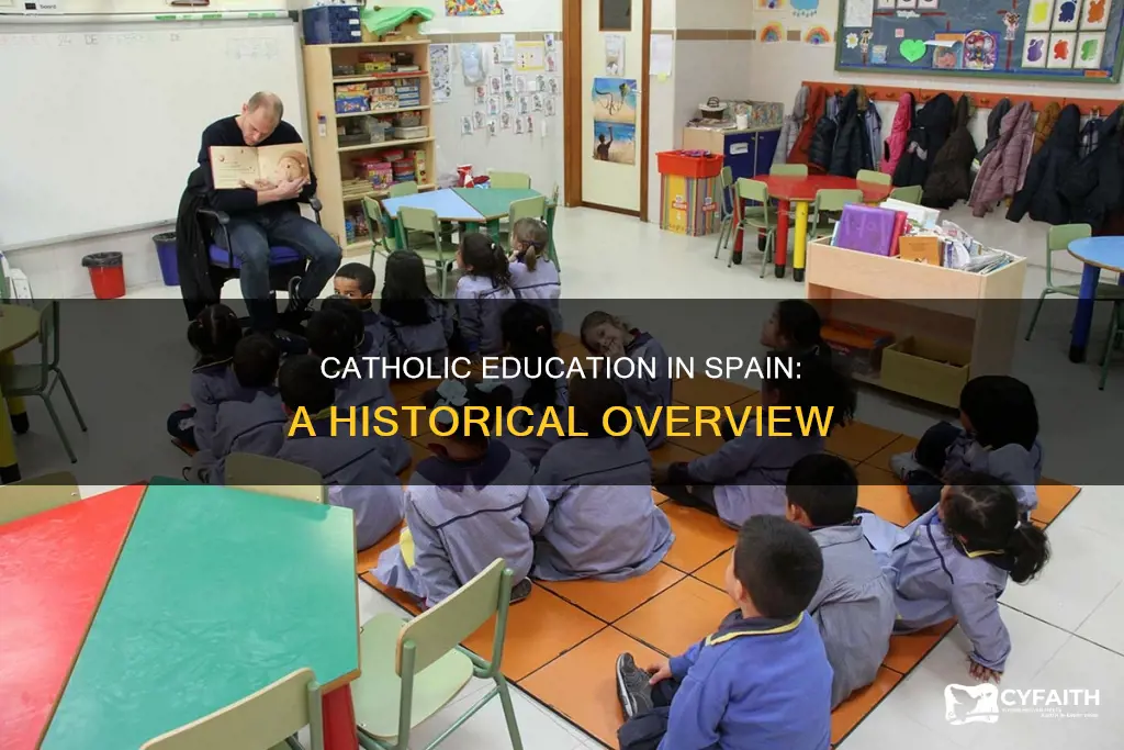 how is catholic education implemented in spain