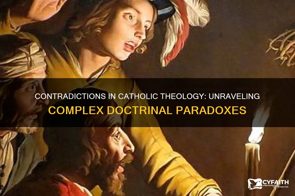 how is catholic theology contradicary