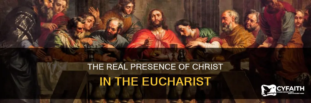 how is christ present in the catholic eucharist