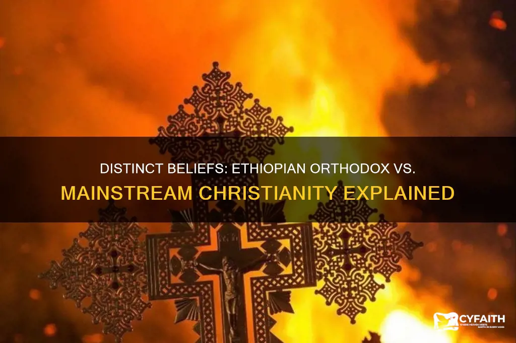 how is ethiopian orthodox different from christianity