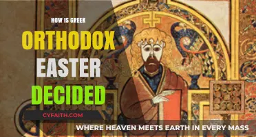 How Greek Orthodox Easter's Date is Determined: A Complex Calculation