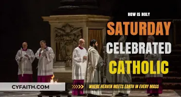 Holy Saturday: Catholic Traditions and Their Meanings
