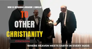 Orthodox Judaism and Christianity: Shared Practices, Distinct Faiths