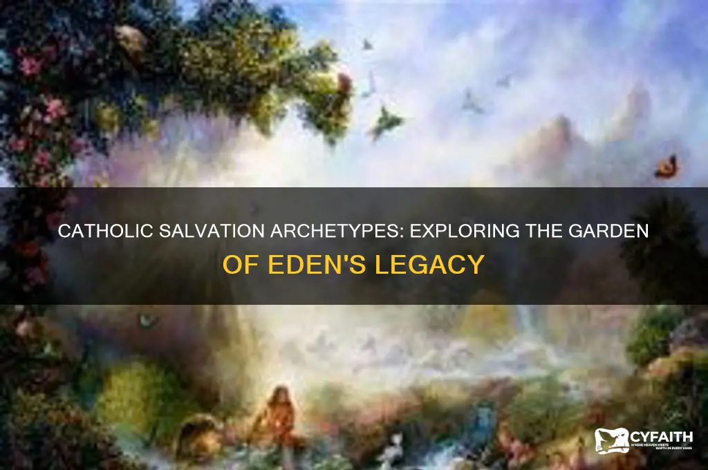 how is salvation archetypes in the garden of eden catholic