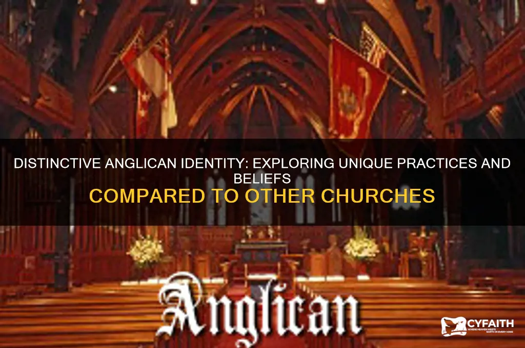 how is the anglican church different to other churches