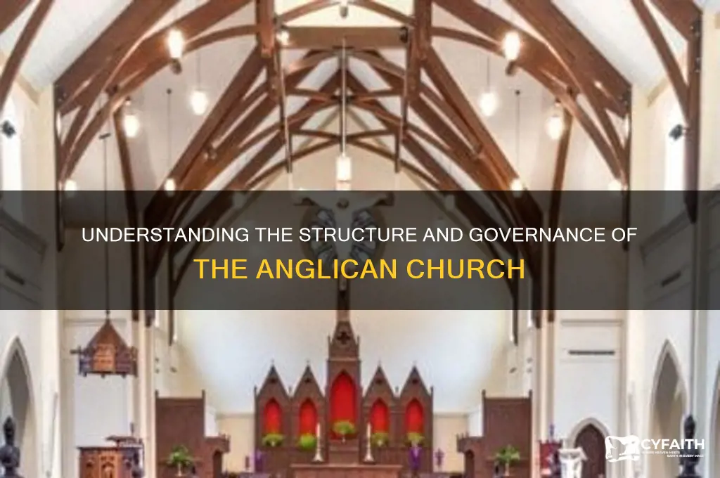 how is the anglican church organised