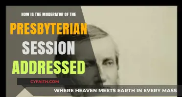 Understanding the Proper Title for a Presbyterian Session Moderator