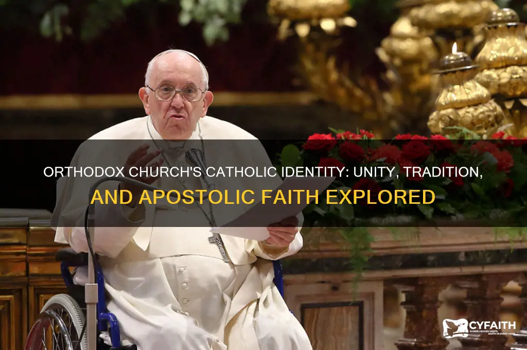 how is the orthodox church catholic