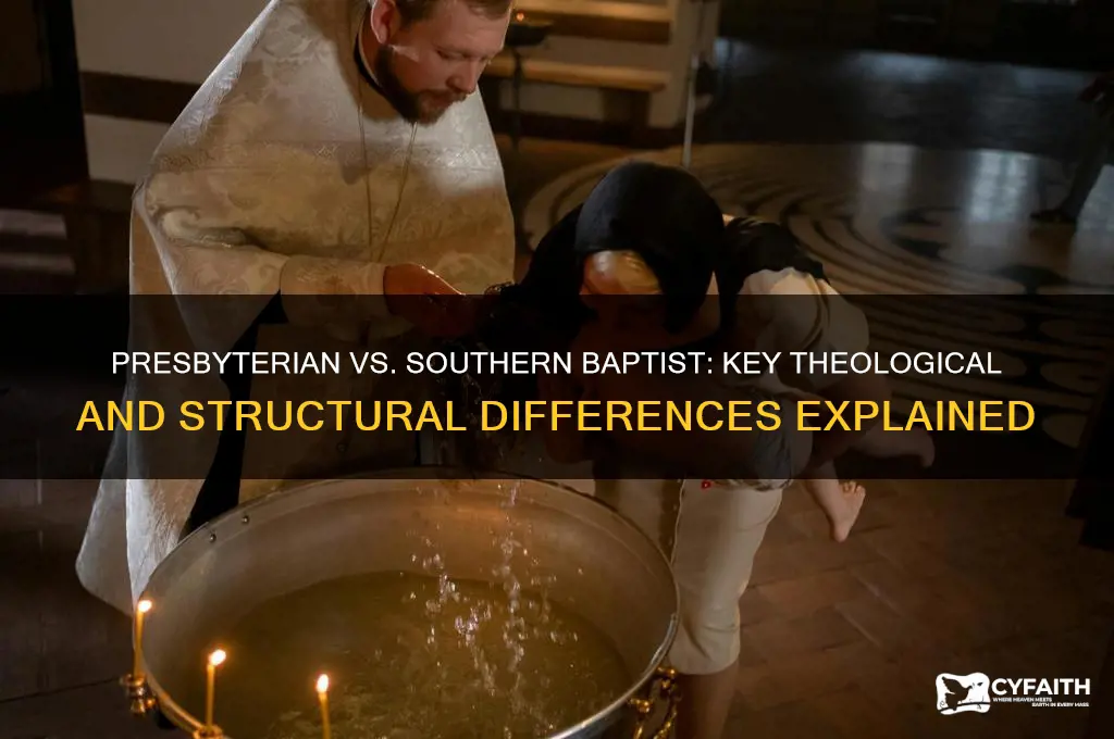 how is the presbyterian churchdifferent fro southern baptist