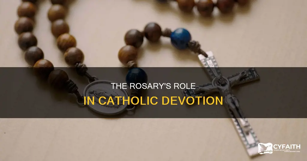 how is the rosary part of catholic