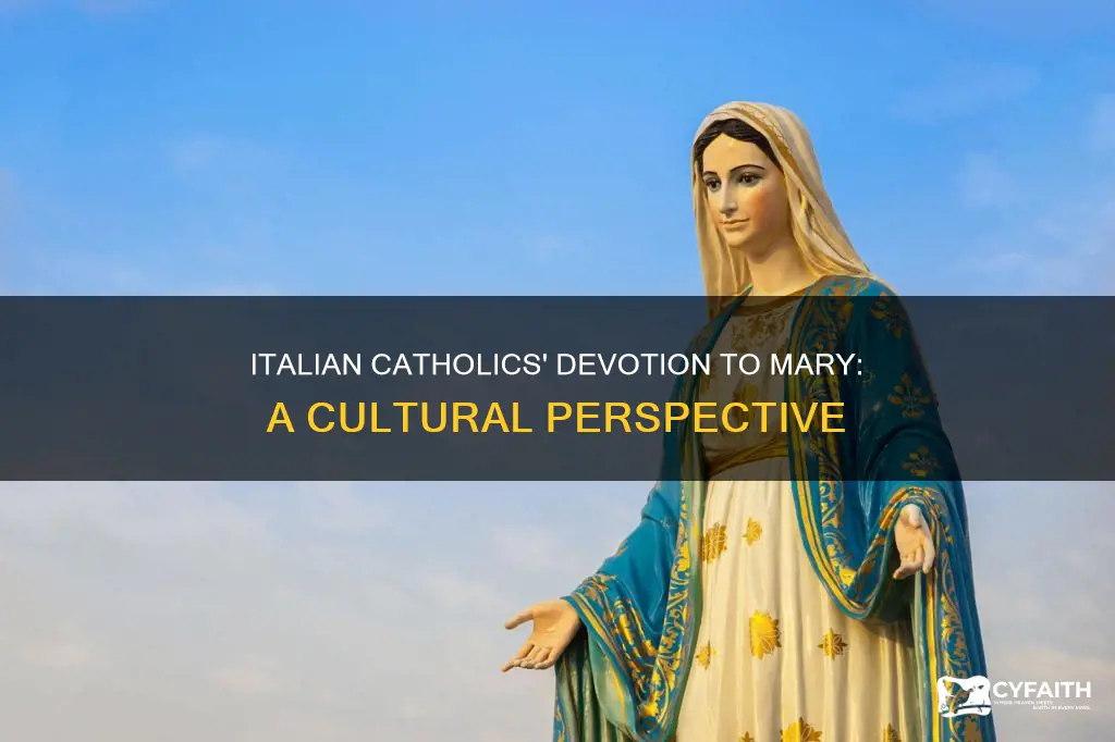 how italian catholics refer to mary