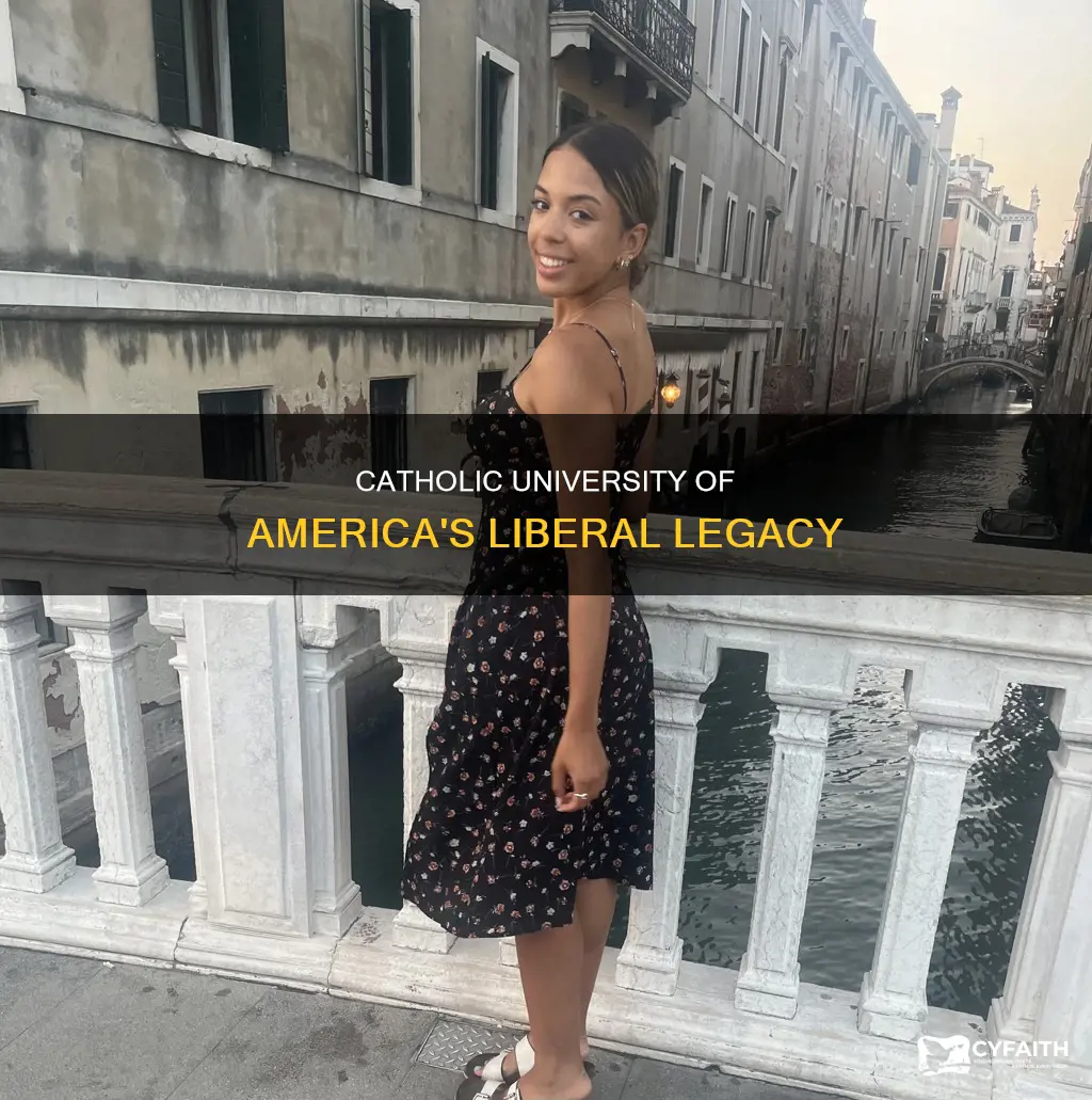 how liberal is catholic university of america