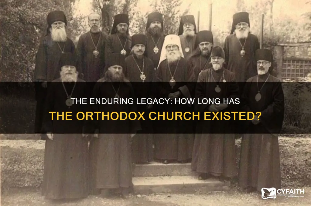how lonf did orthodox church exist