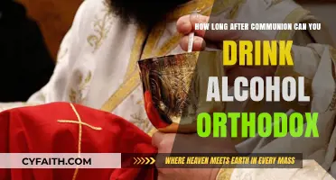 Orthodox Communion Guidelines: When Can You Drink Alcohol Afterward?