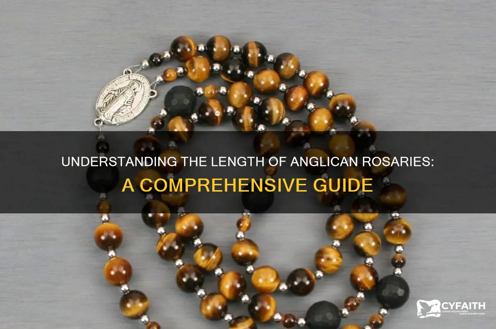 how long are anglican rosaries