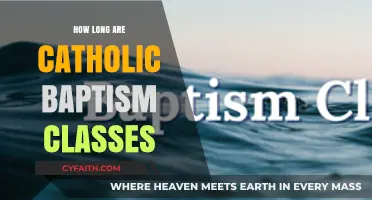 Baptism Class Commitment for Catholic Converts