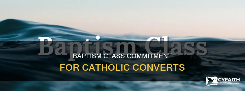 how long are catholic baptism classes