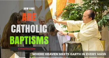 Understanding the Duration of Catholic Baptism Ceremonies: A Complete Guide