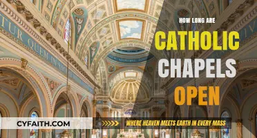 Catholic Chapels: Open Hours and Availability