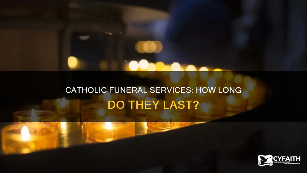 how long are catholic funeral services