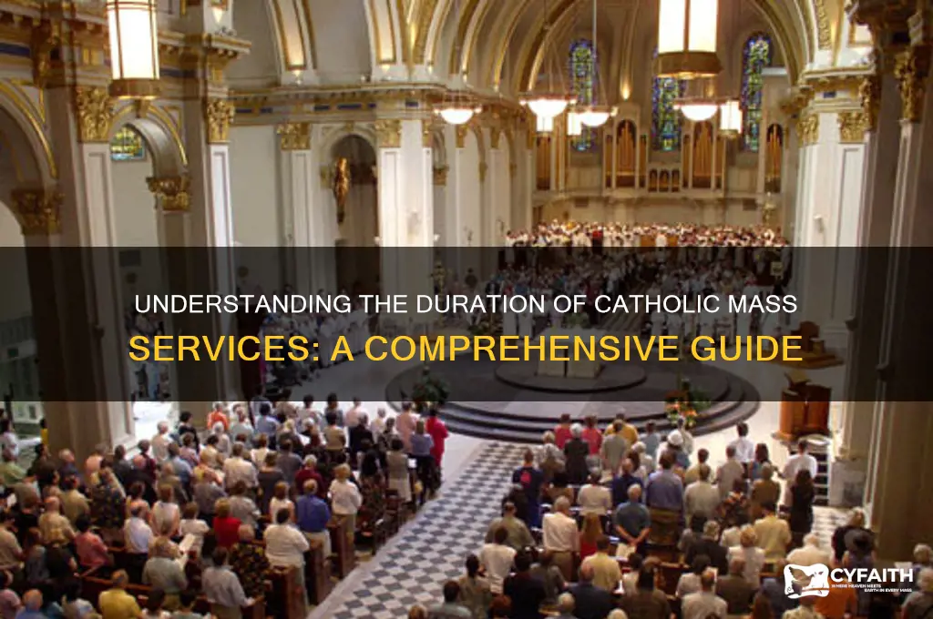 how long are catholic services