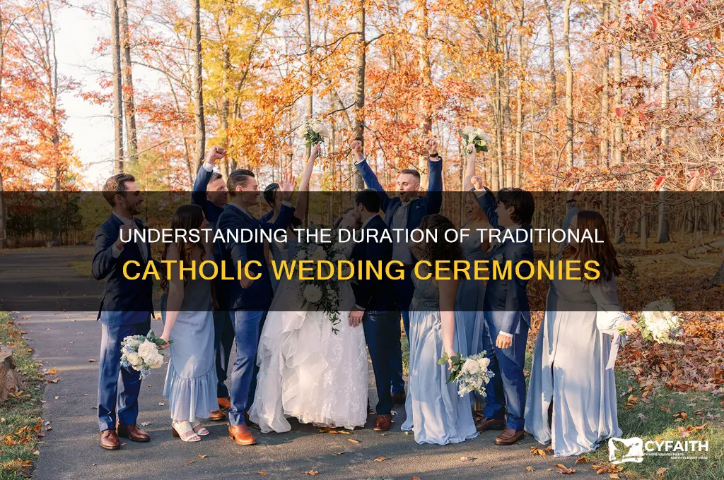 how long are catholic weddings