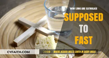 Fasting in Catholicism: How Long Should It Last?