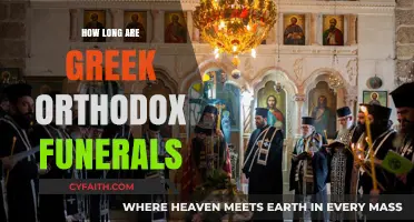 Understanding the Duration of Greek Orthodox Funeral Traditions and Rituals