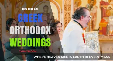 Understanding the Length of Traditional Greek Orthodox Wedding Ceremonies