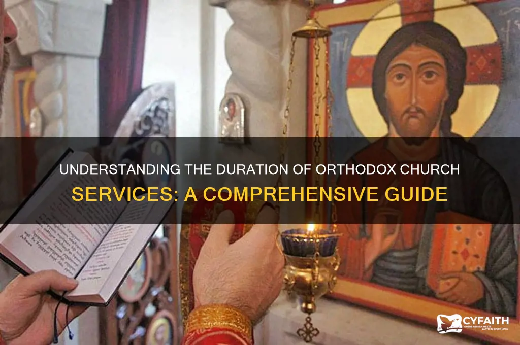 how long are orthodox church services
