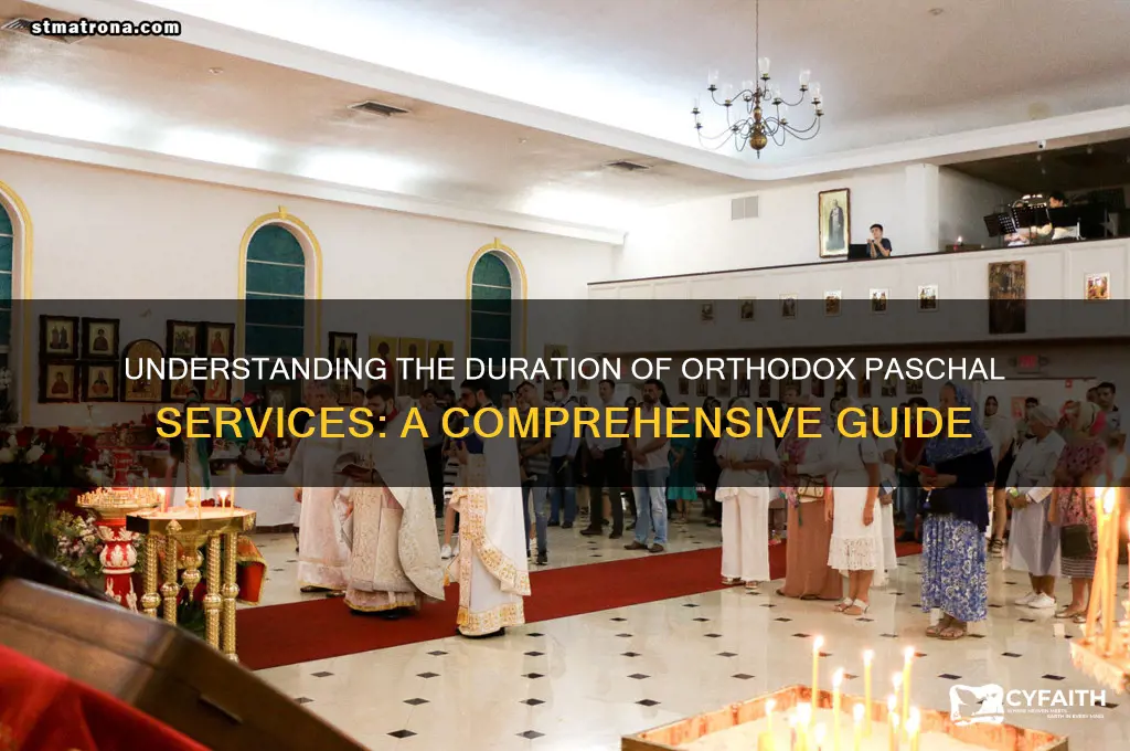 how long are pashal services orthodox