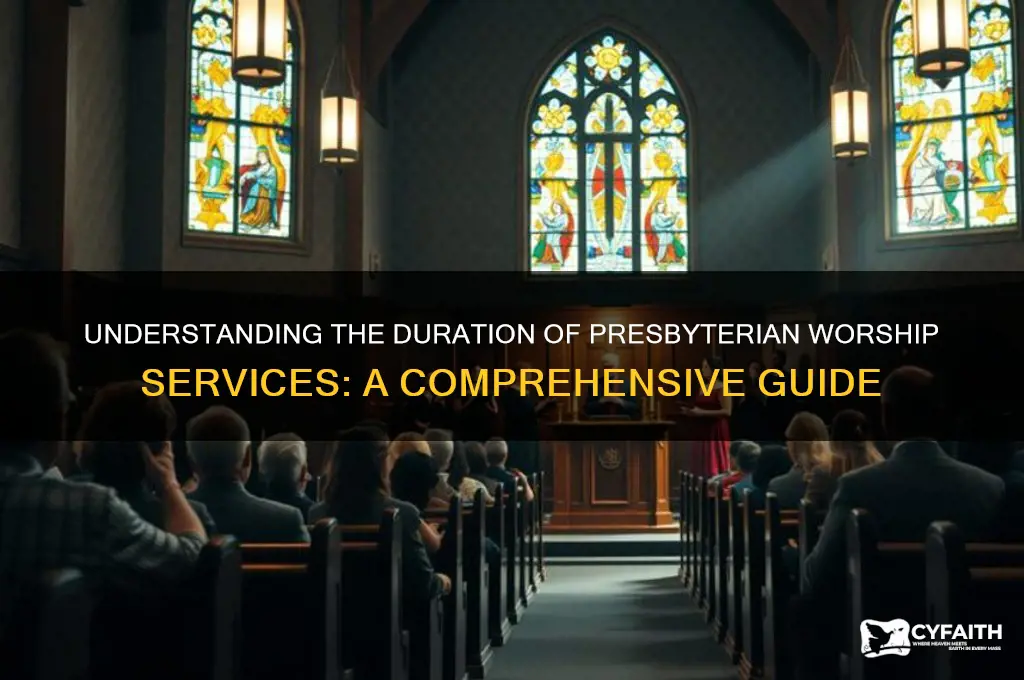 how long are presbyterian services